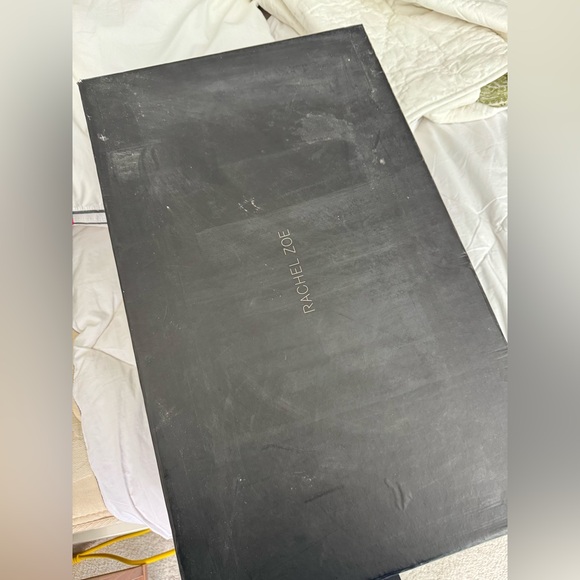 RACHEL ZOE Brigitte Stretch Suede Studded OTK Boots - Picture 8 of 8